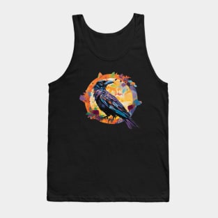 Backyard Bird Watching Crow Corvid Tank Top